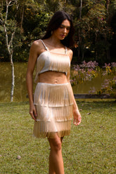 SAIA CURTA TAIPU - Off White
