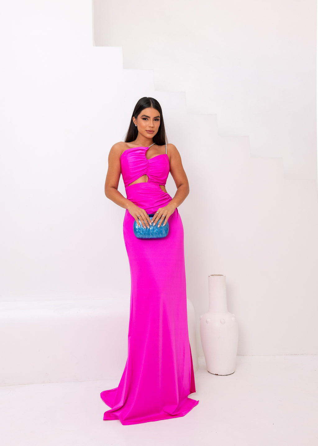 Vestido de Festa Modelo Rihanna Ref 095