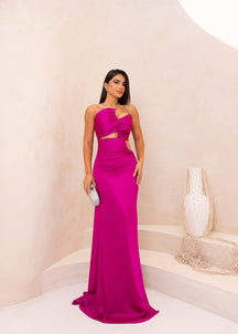 Vestido de Festa Modelo Rihanna Ref 095