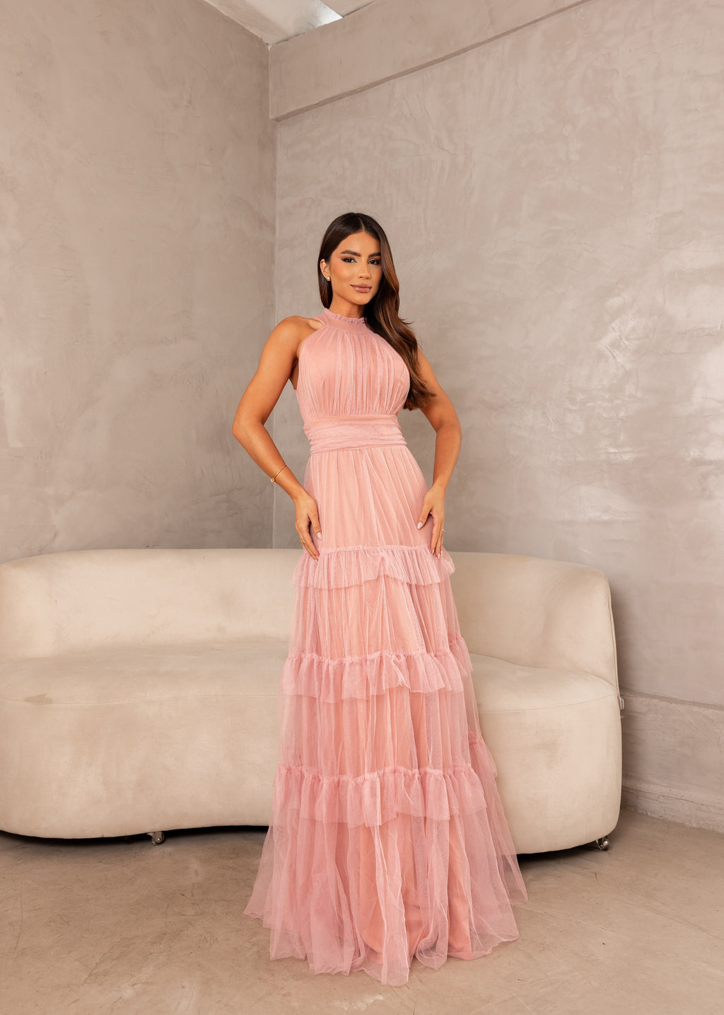 Vestido de Festa Modelo Veridiana Ref 067