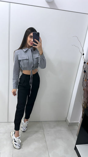 Cropped Linho Carol