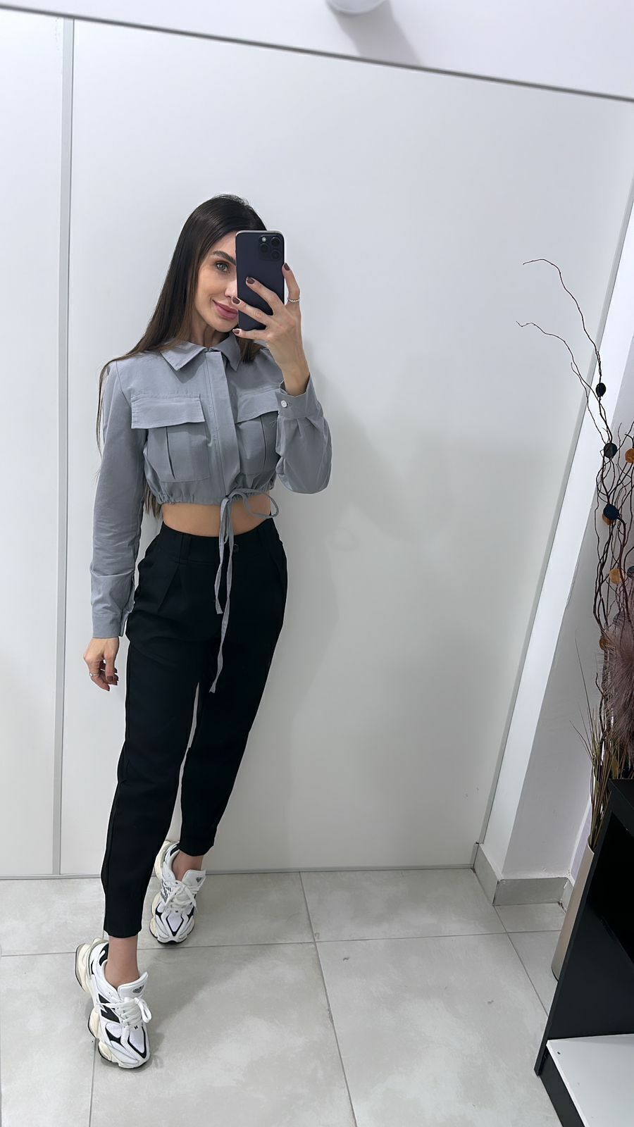 Cropped Linho Carol