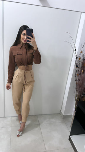 Cropped Linho Carol