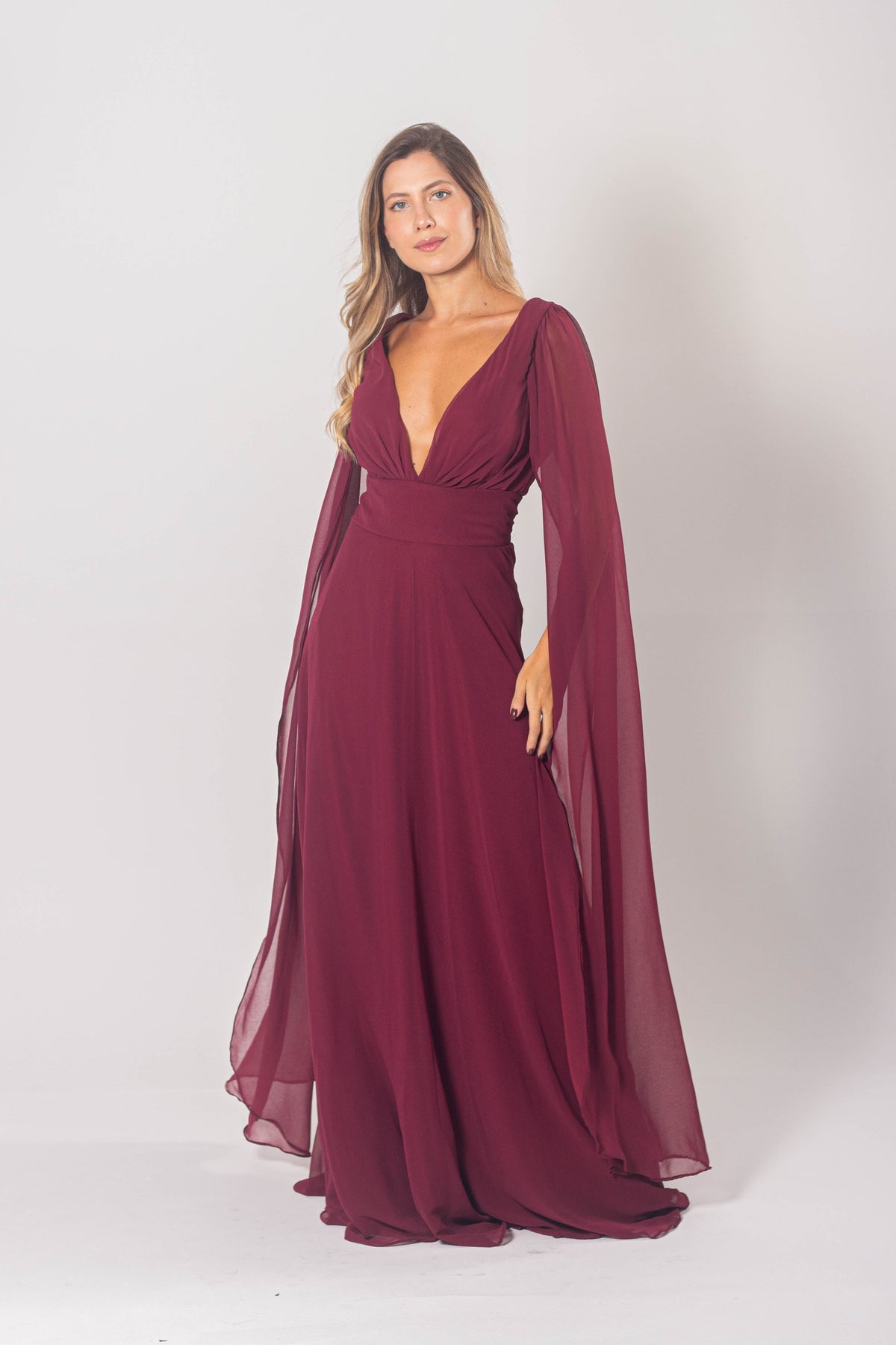 VESTIDO ZAMORA - Marsala