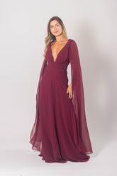 VESTIDO ZAMORA - Marsala