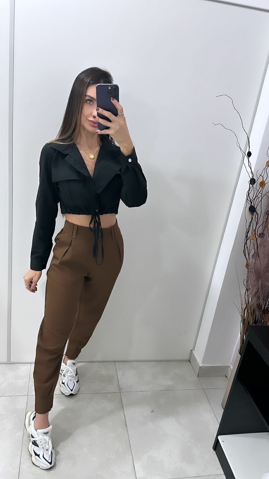 Cropped Linho Carol