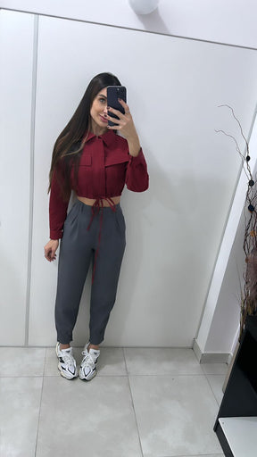 Cropped Linho Carol