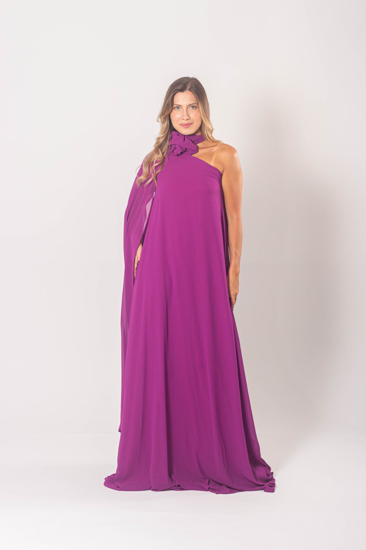 VESTIDO ALMERÍA - Fúcsia