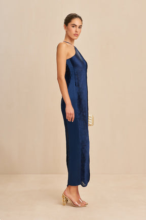Vestido ⁠Perrot Longo Com Franjas