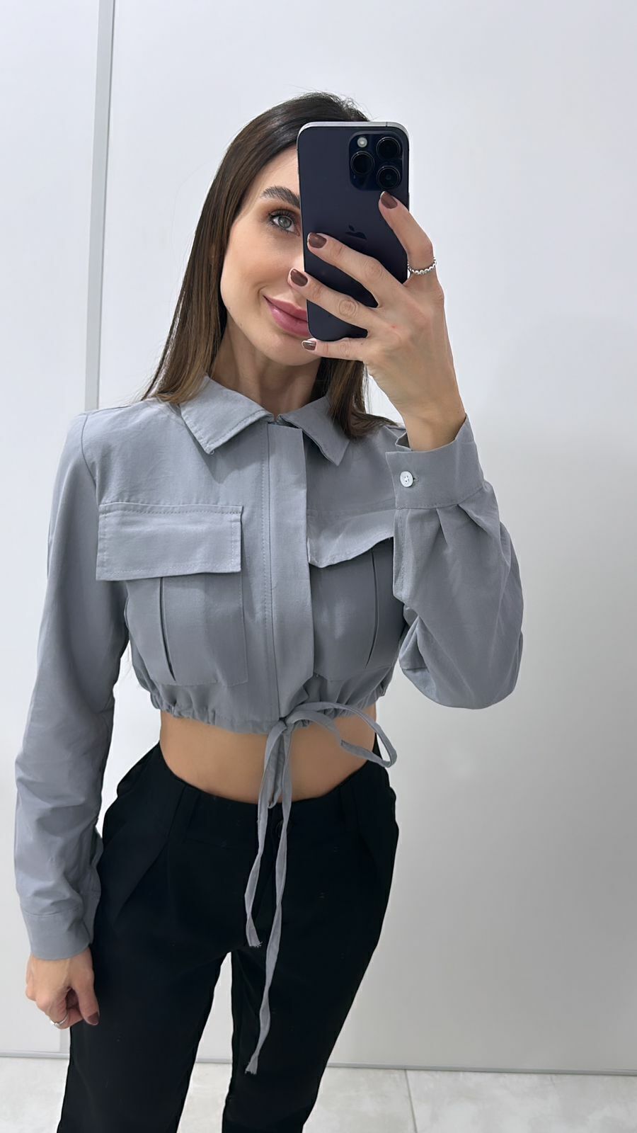 Cropped Linho Carol