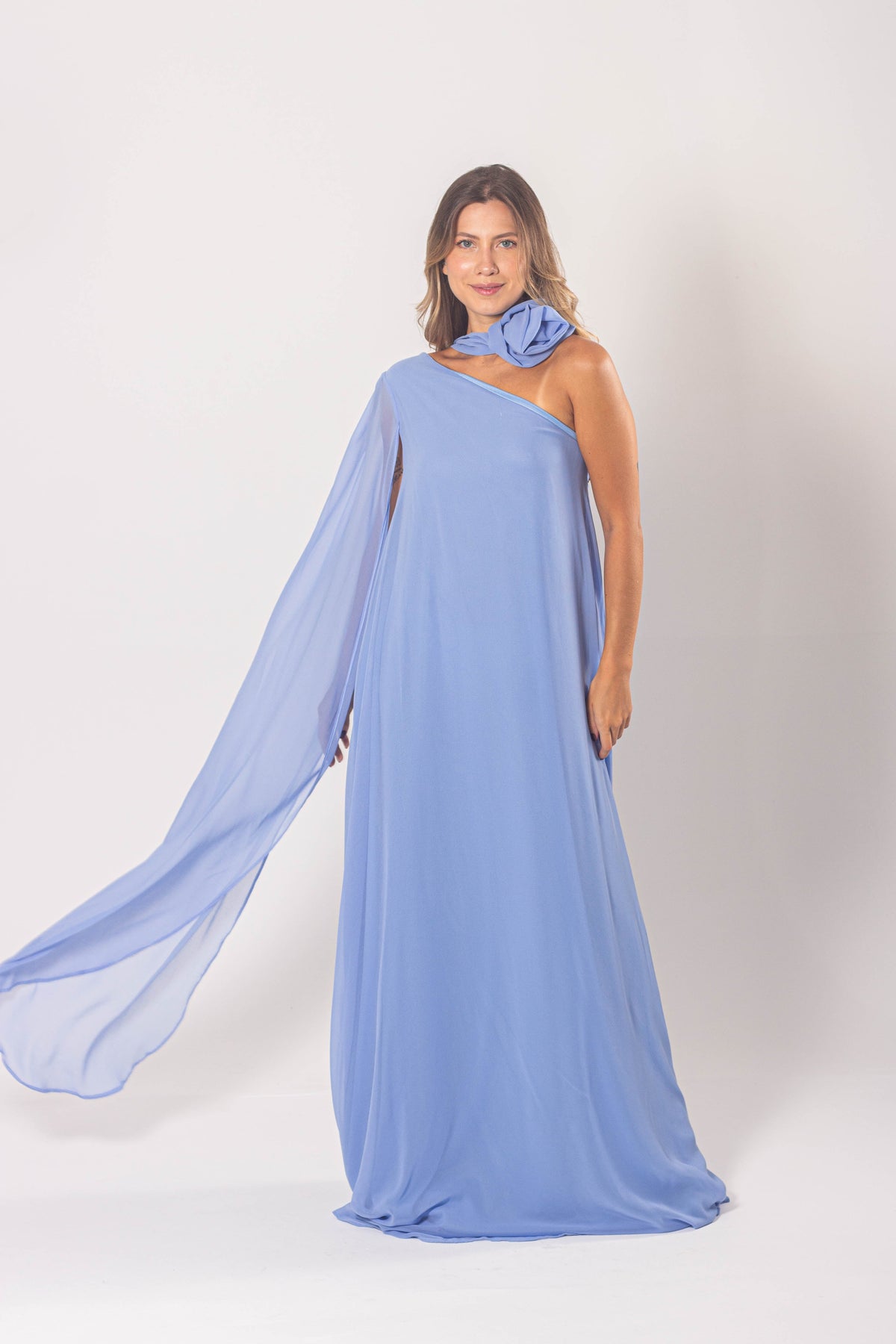 VESTIDO ALMERÍA - Azul Serenity