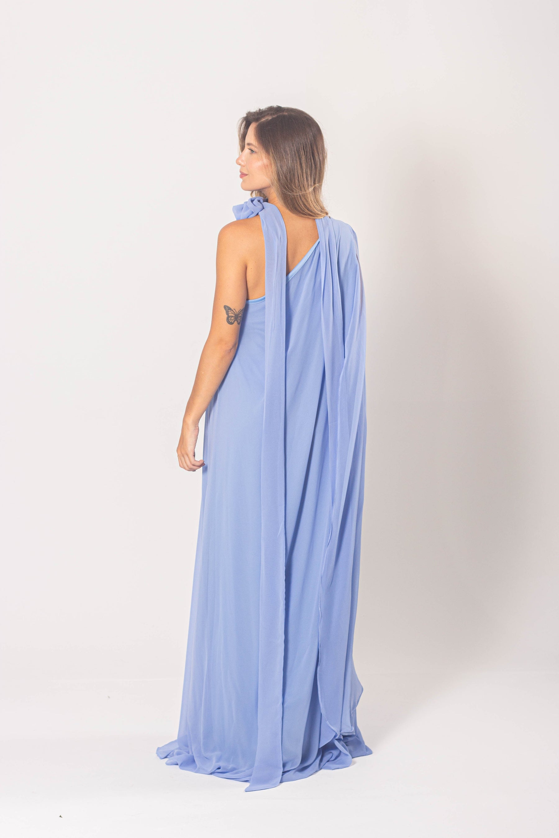 VESTIDO ALMERÍA - Azul Serenity