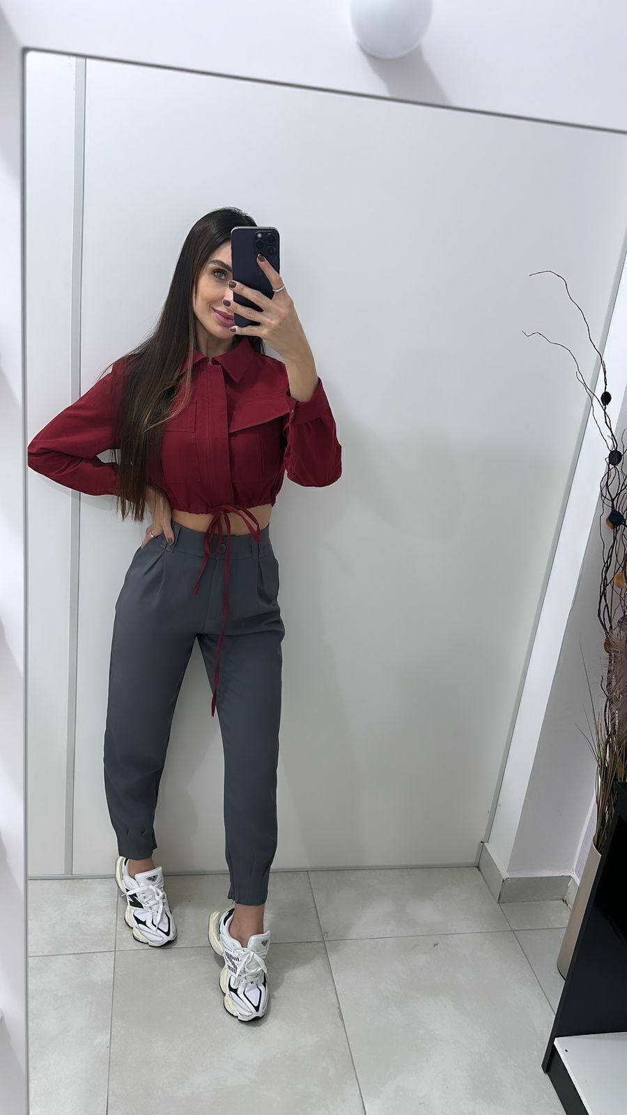 Cropped Linho Carol