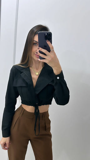 Cropped Linho Carol
