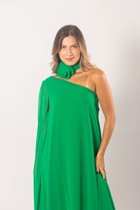 VESTIDO ALMERÍA - Verde Bandeira