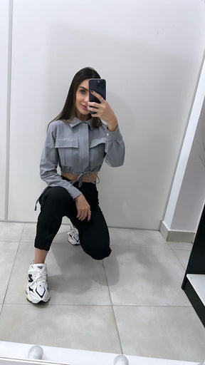 Cropped Linho Carol