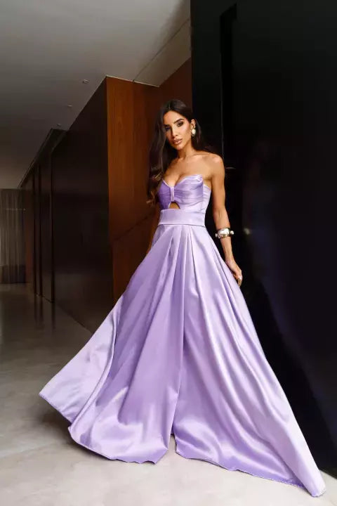 Vestido de Festa Modelo Lindsay Ref 090