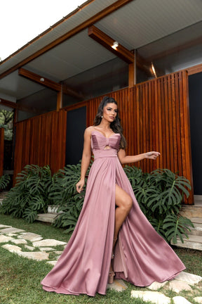 Vestido de Festa Modelo Lindsay Ref 090