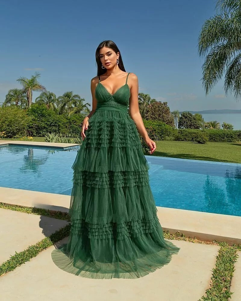 Vestido de Festa Modelo Daiane Ref 5489