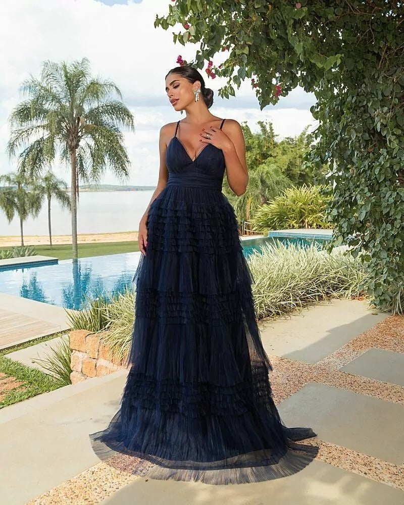 Vestido de Festa Modelo Daiane Ref 5489