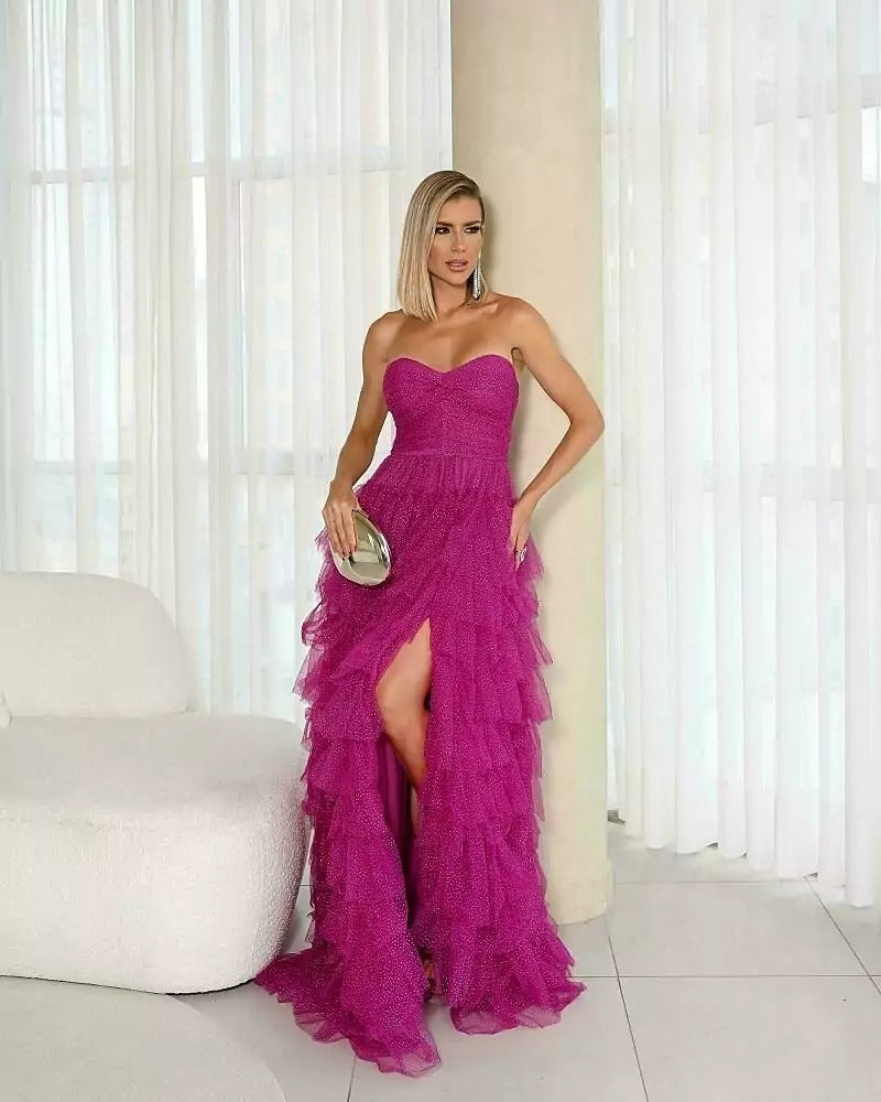 Vestido de Festa Modelo Yasmin Ref 5549