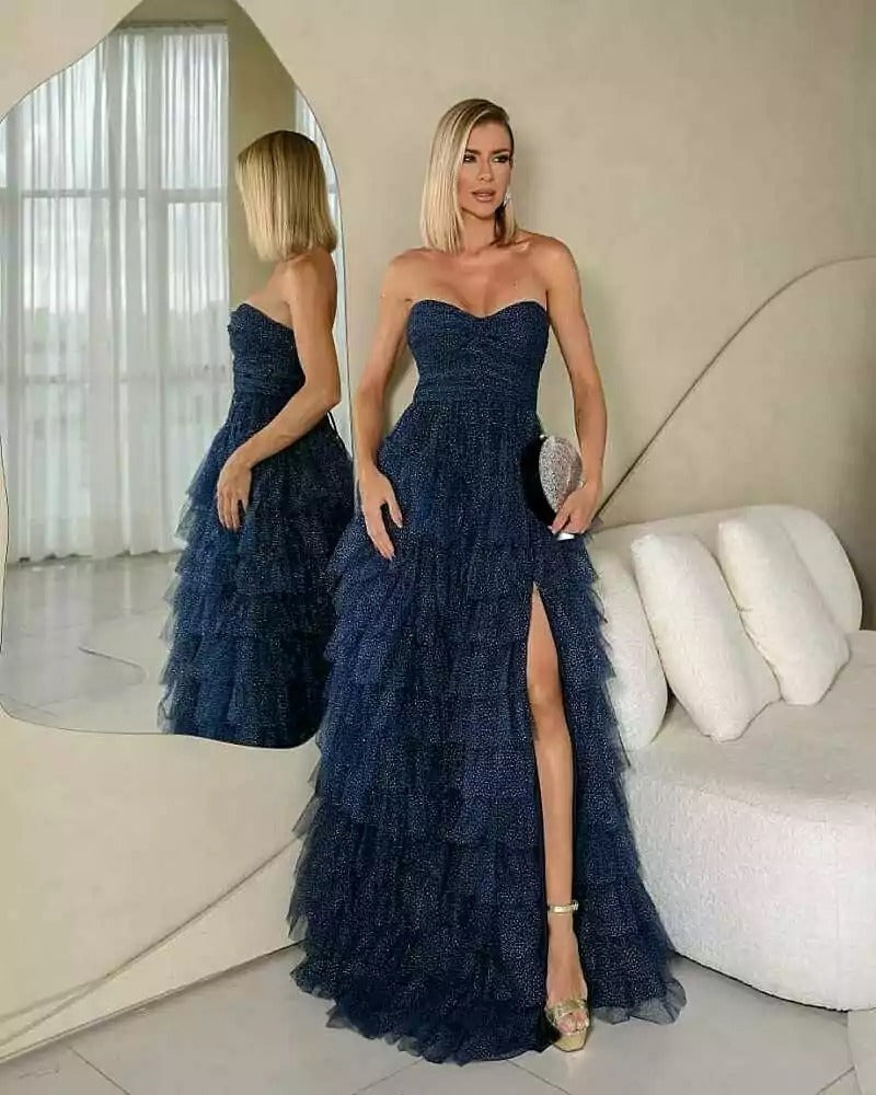 Vestido de Festa Modelo Yasmin Ref 5549