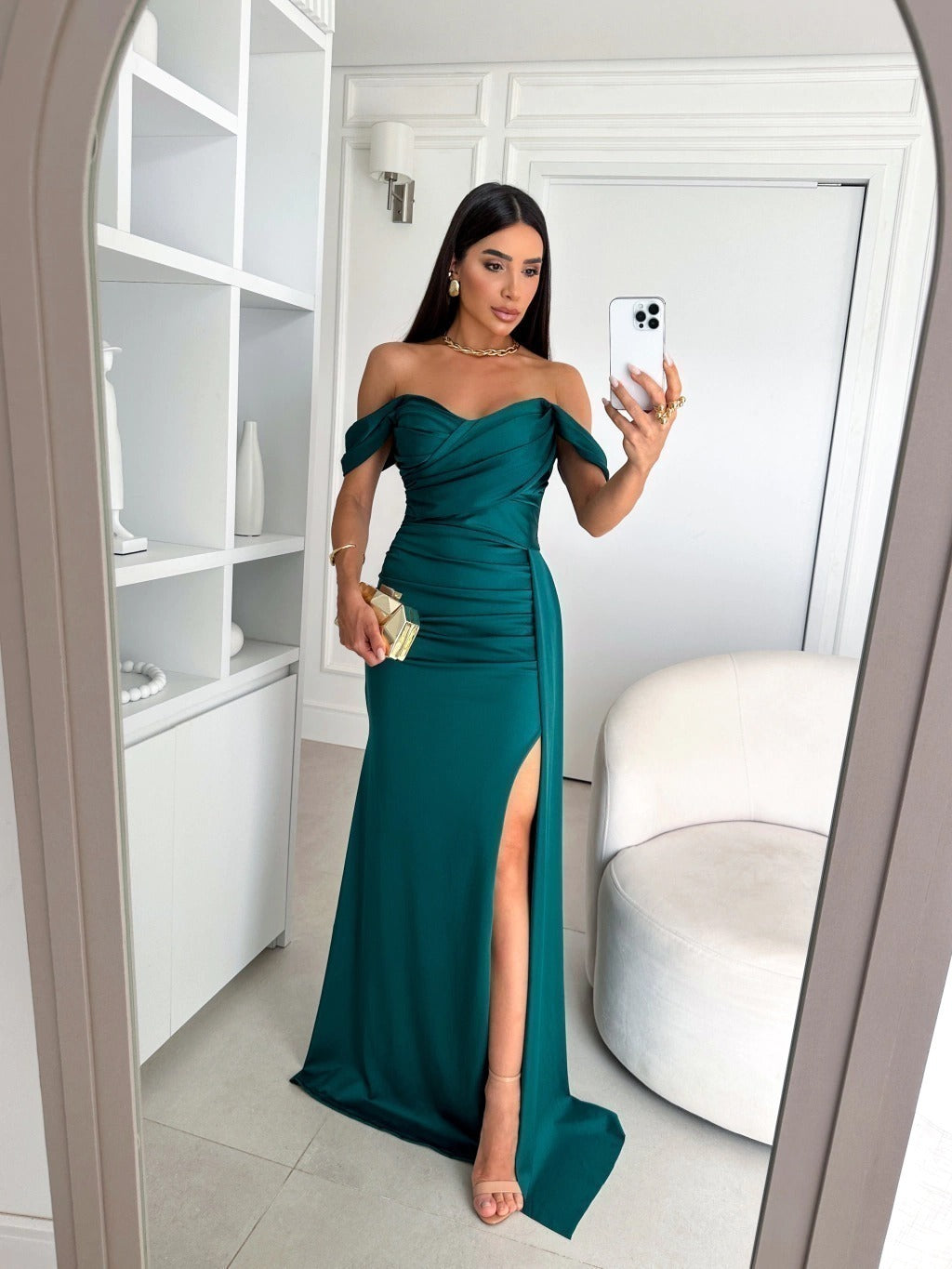 Vestido de Festa Modelo Tatiele Ref 082