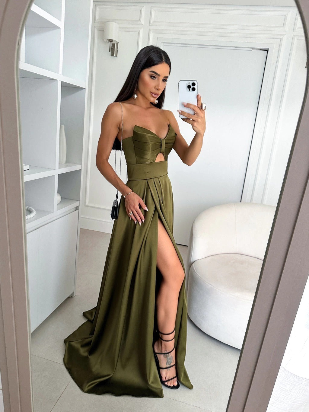Vestido de Festa Modelo Lindsay Ref 090