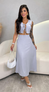 Conjunto Jade - Cinza