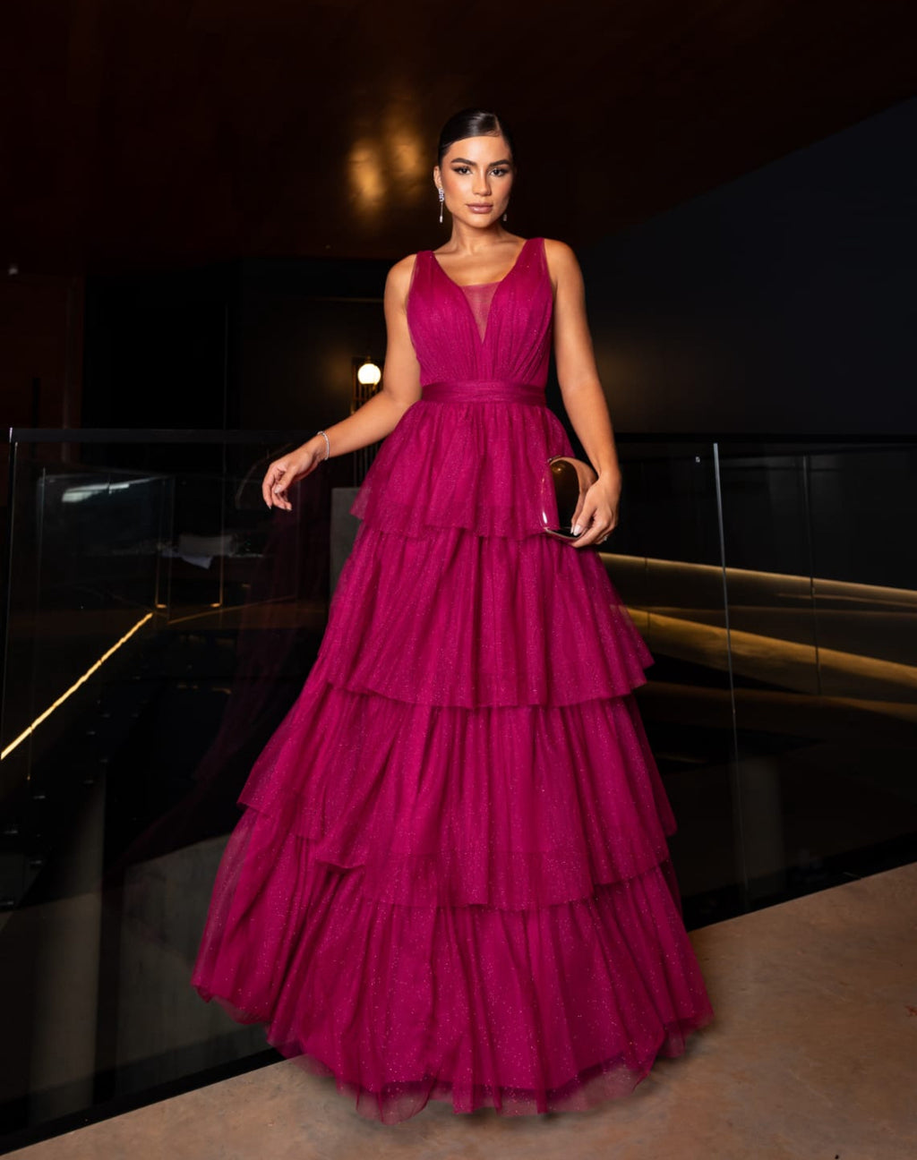 Vestido de festa modelo Jheniffer Ref 015