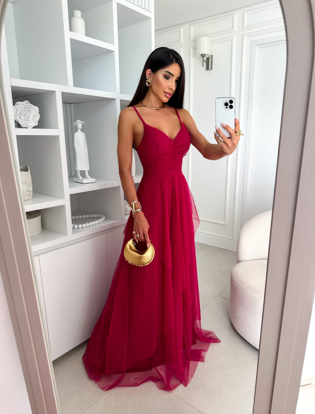 Vestido de festa Modelo Cassie