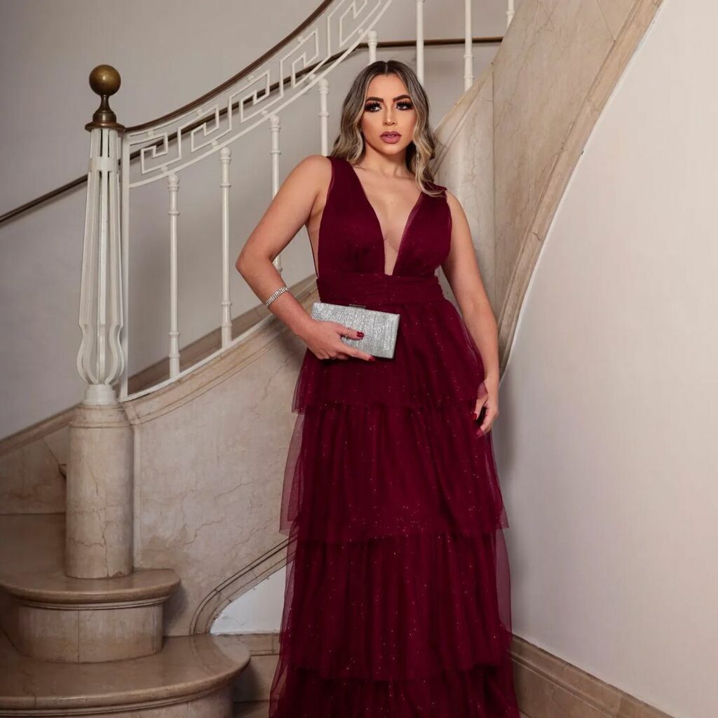 Vestido de festa modelo Jheniffer Ref 015