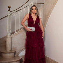 Vestido de festa modelo Jheniffer Ref 015