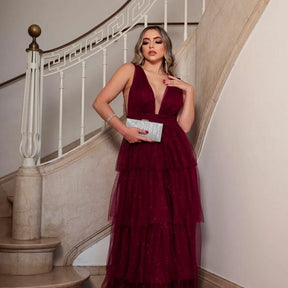 Vestido de festa modelo Jheniffer Ref 015