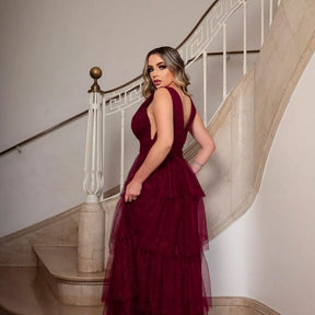 Vestido de festa modelo Jheniffer Ref 015