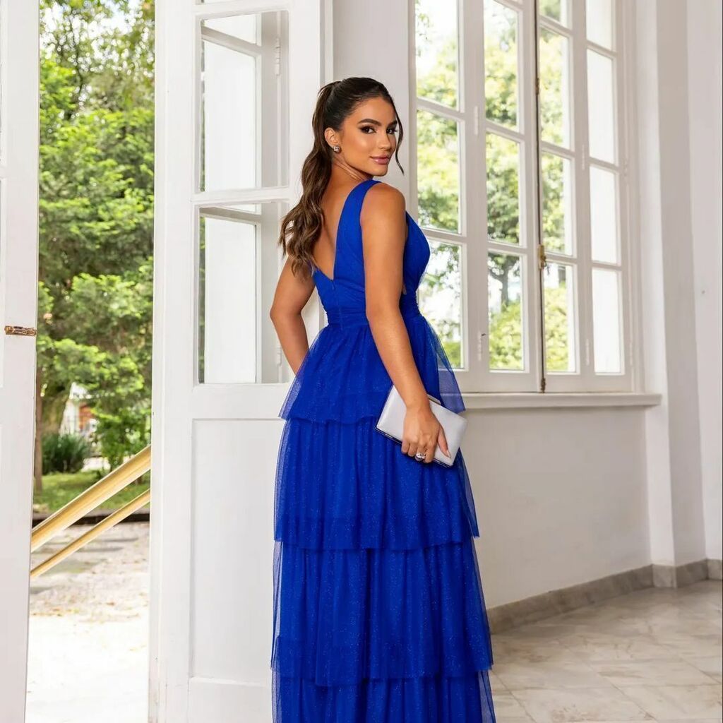 Vestido de festa modelo Jheniffer Ref 015