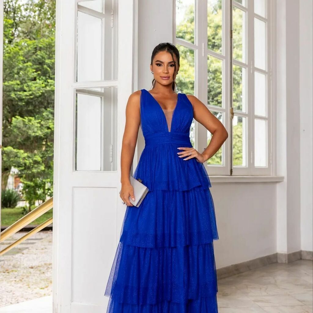 Vestido de festa modelo Jheniffer Ref 015