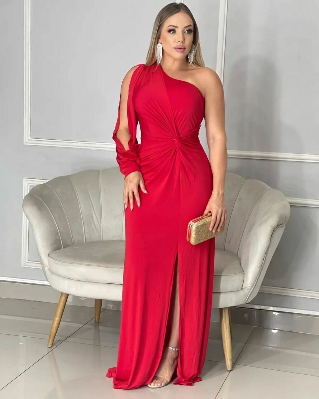 Vestido de Festa Modelo Manoela Ref 063