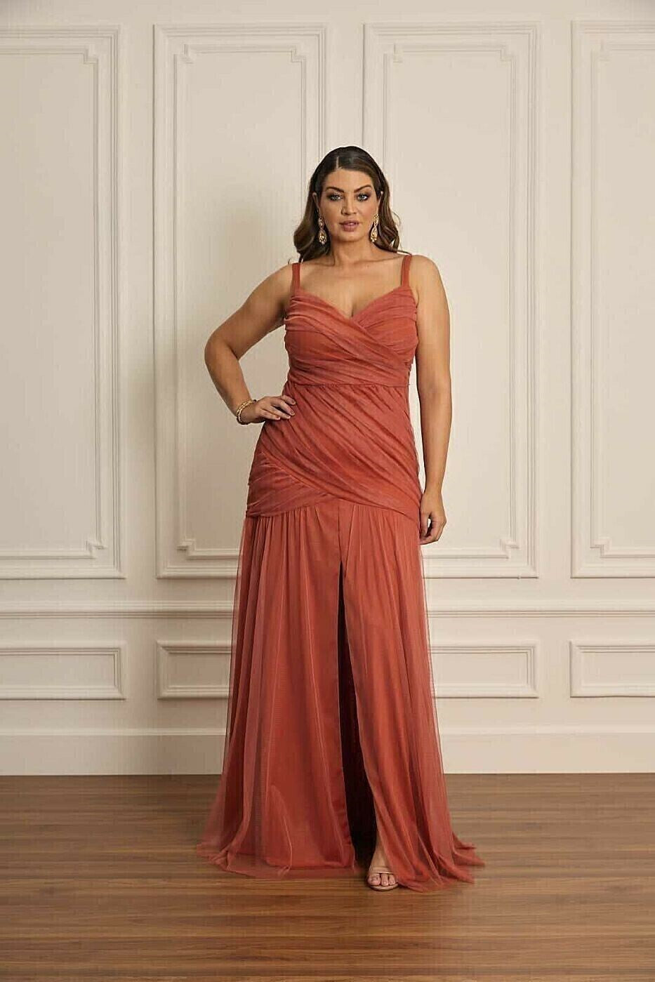 Vestido de Festa Modelo Denise Ref 4809