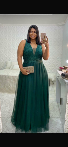 Vestido de festa modelo dandara