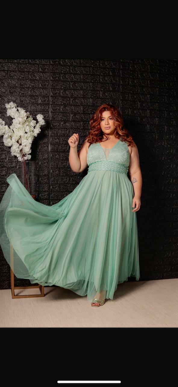 Vestido de festa modelo dandara
