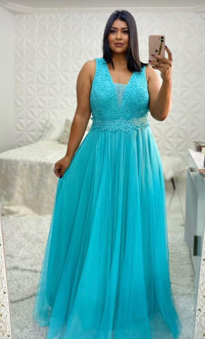 Vestido de festa modelo dandara