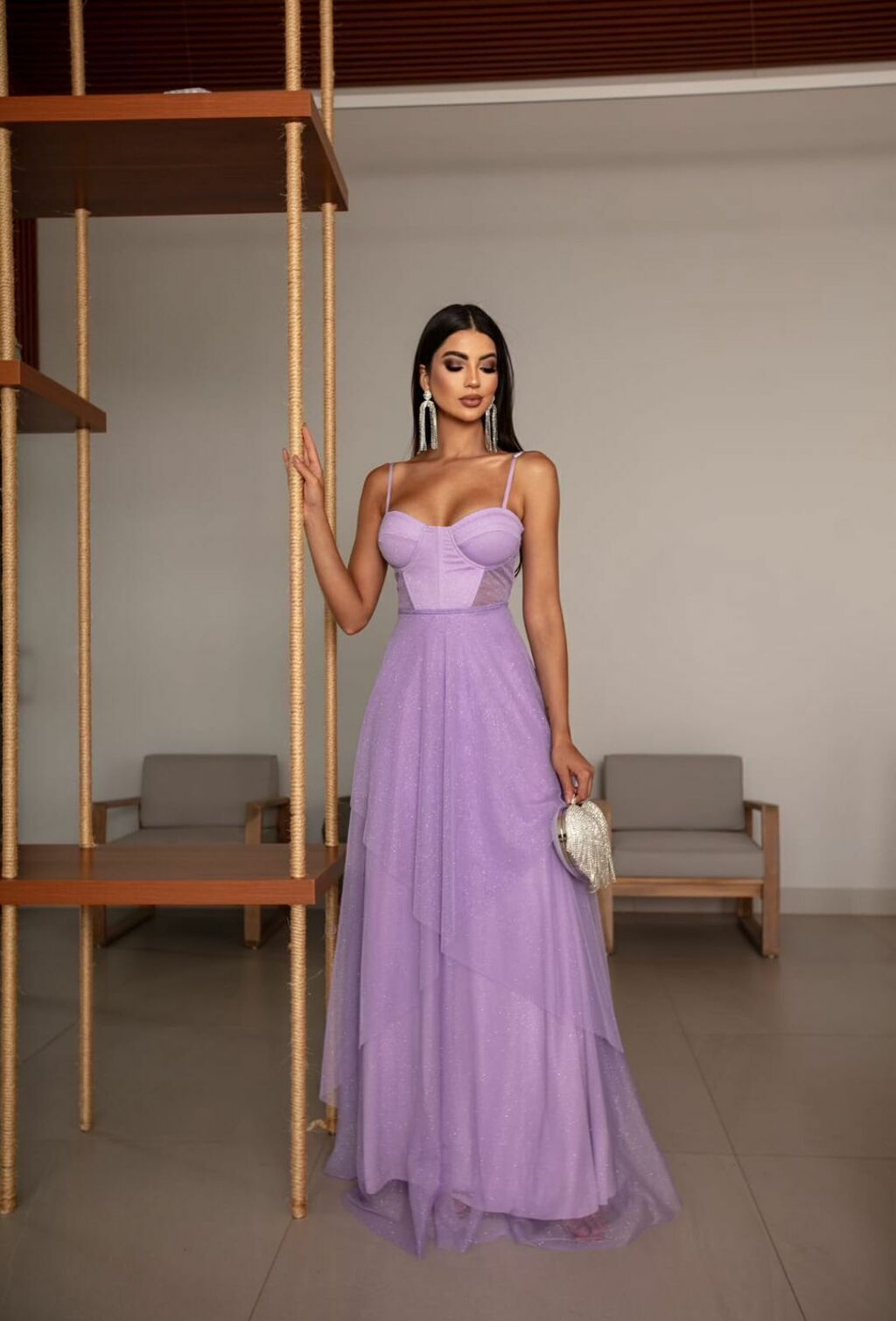 Vestido de Festa modelo Aila Ref 078