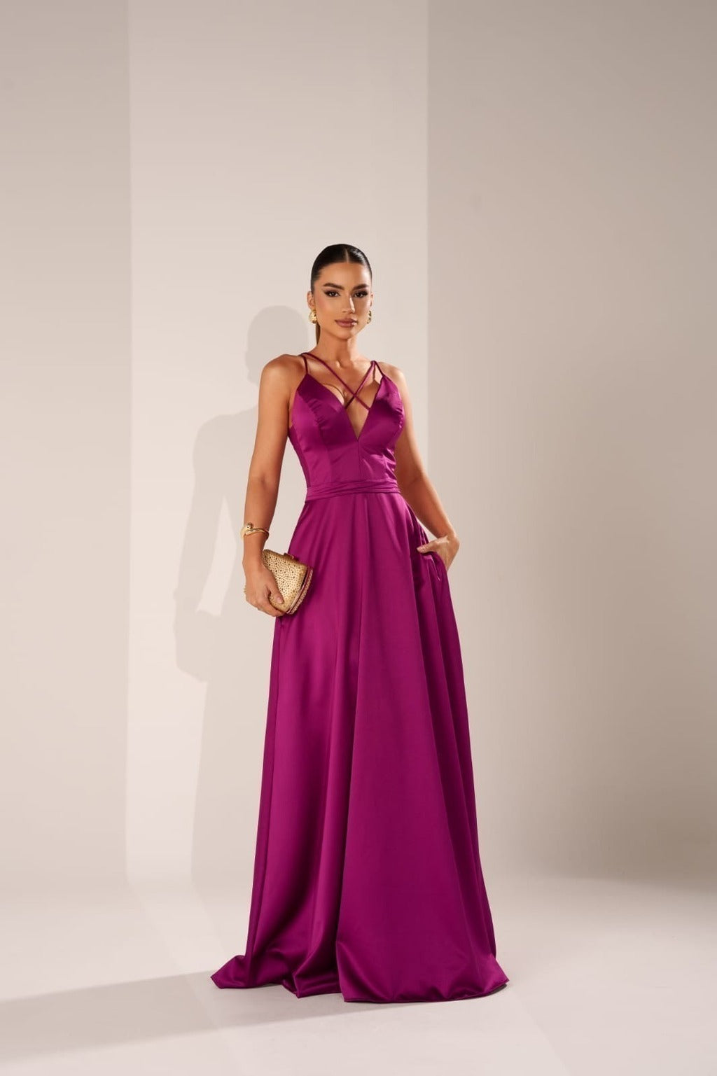 Vestido de Festa Modelo Aline Ref 05